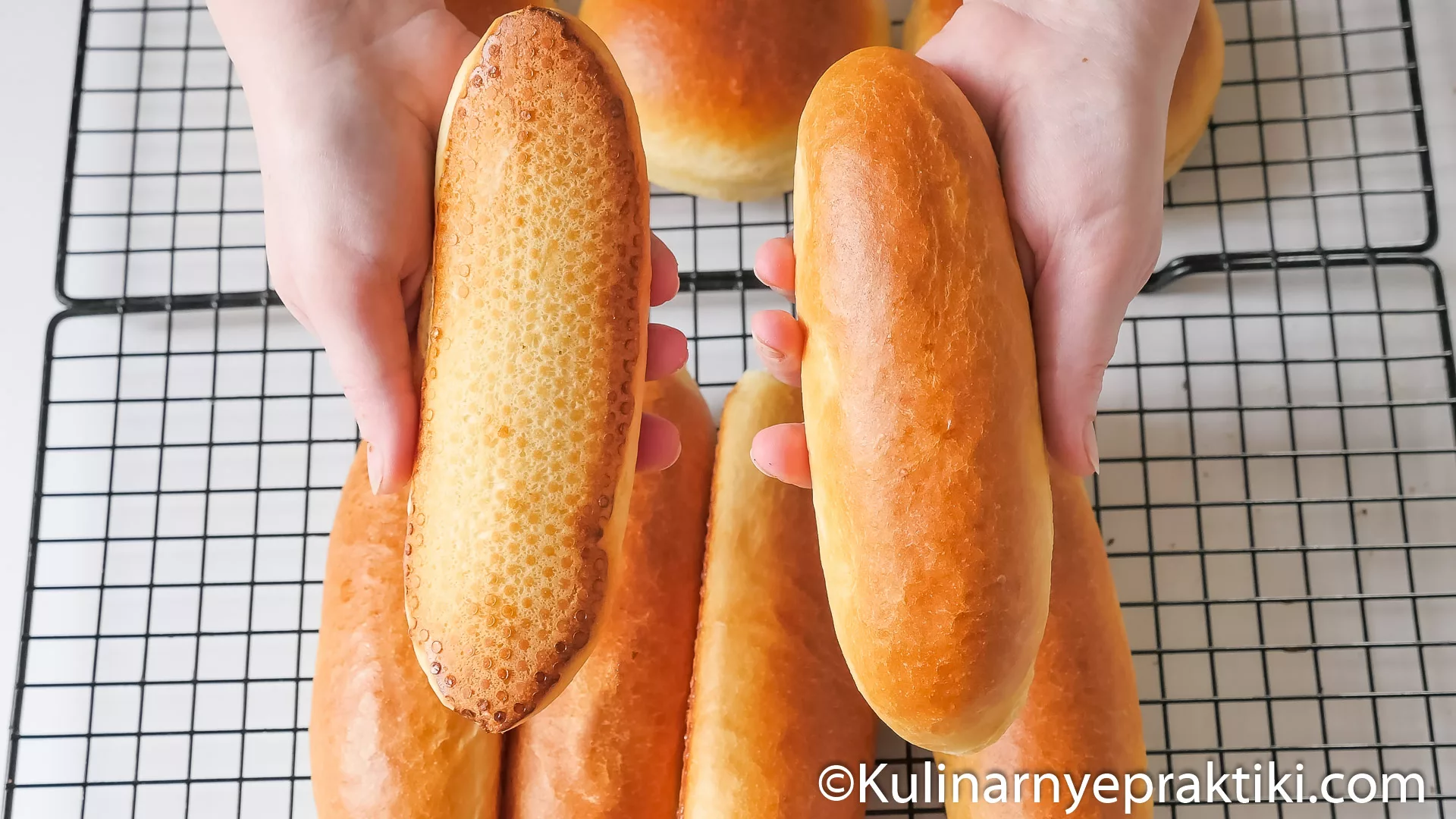 Домашние булочки для хот-догов