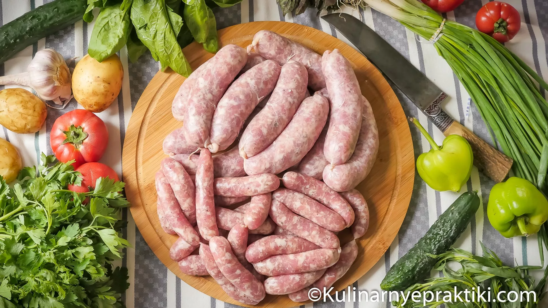 Домашние франконские (нюрнбергские) колбаски из свинины в домашних условиях. Пошаговый рецепт с видео