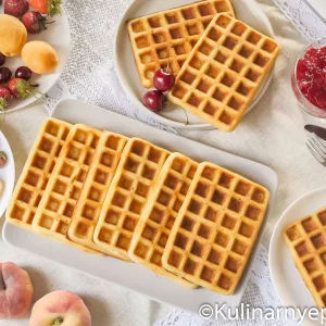 Как приготовить вкусные хрустящие вафли в домашних условиях